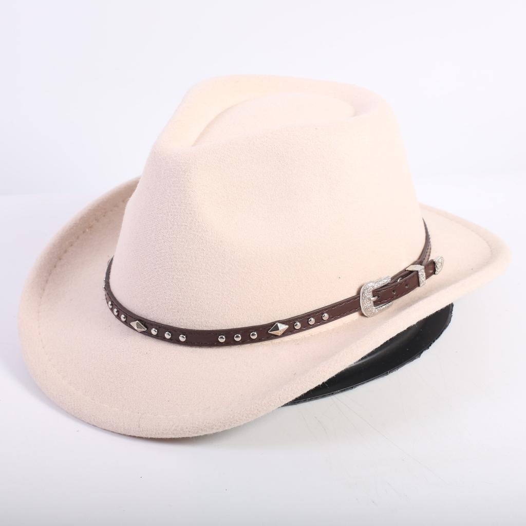 Popular children's fashion cute western cowboy hat, small rancher outdoor children's jazz hat