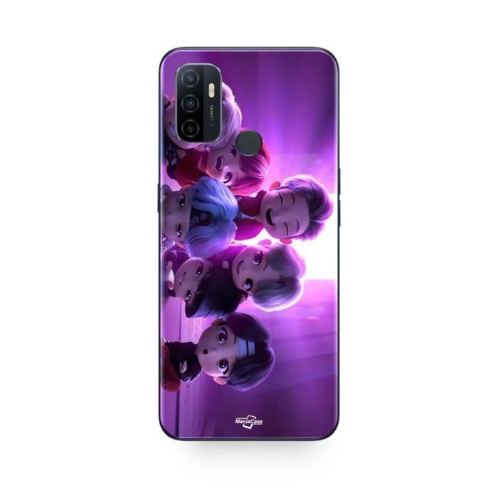 Coque Oppo A32 bts groupe animation kpop Maniacase