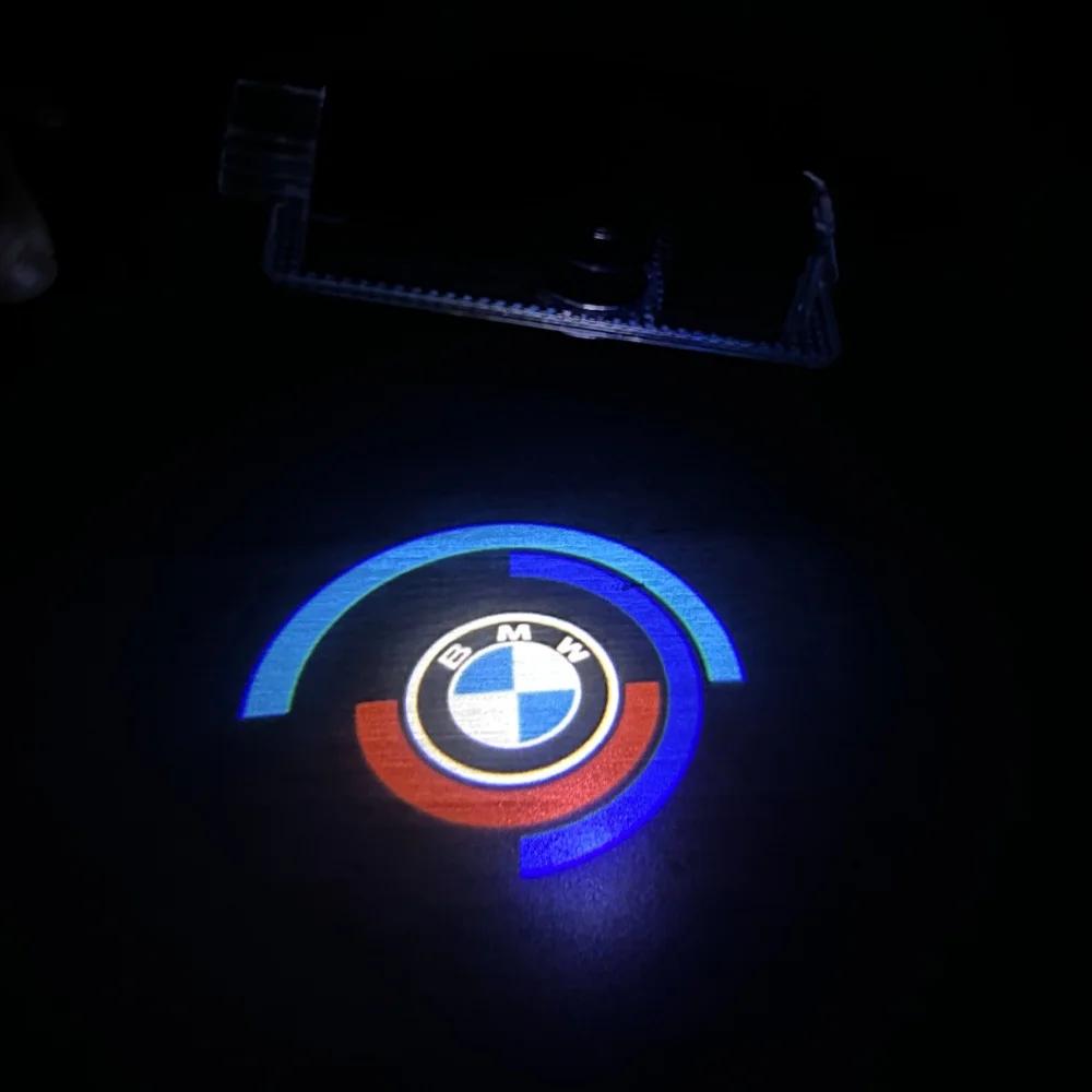 JHWR5 2P Car LED door projector welcome lamp for BMW 1/3/8-series F40 2020 G20 G21 320i 320Li 325i 325Li 330i 330Li 2019 ghost lamp