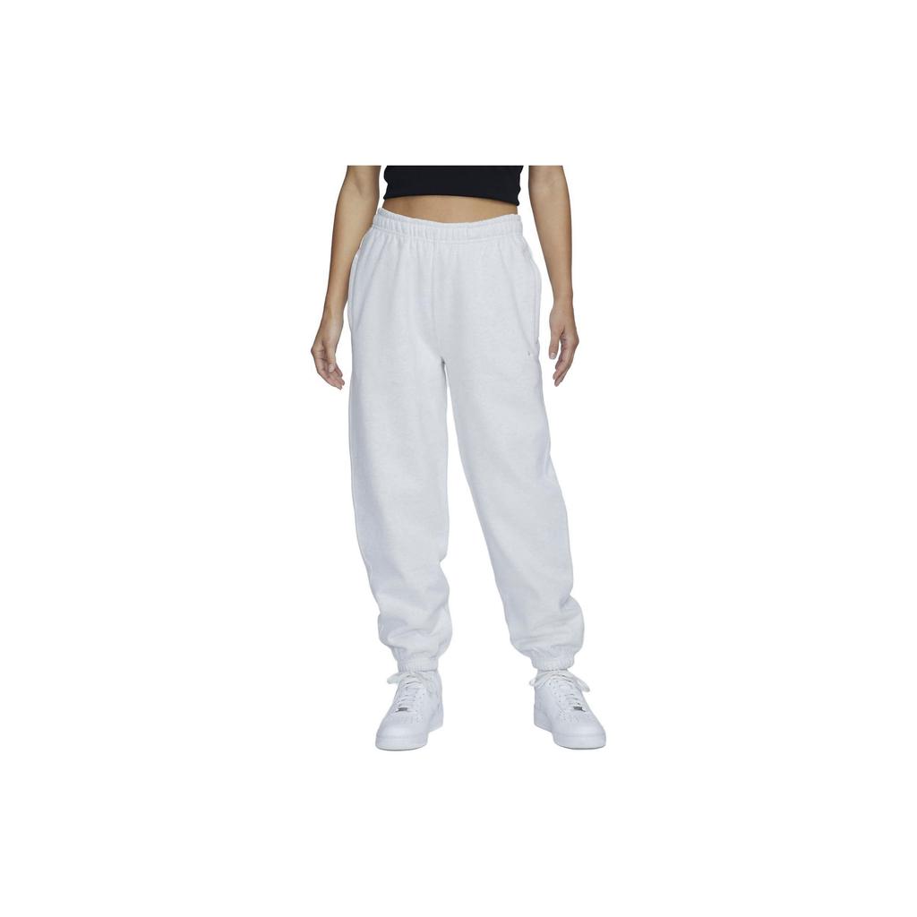 Nike Lab Solid Color Fleece Jogger Pants Women Bottoms Birch DA0334-051
