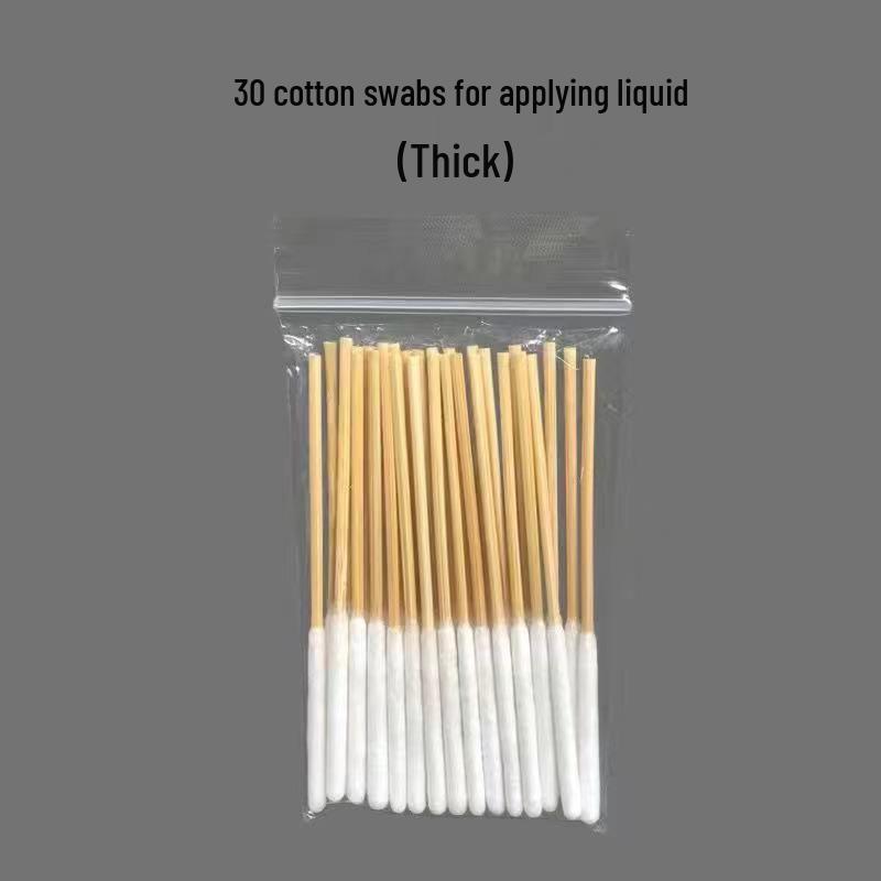 Special-purpose cotton swabs for lotion, skincare, serums, nutrients, and spot removal; available in thin and thick versions; ideal for beauty salons.