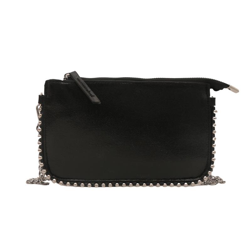 New Chain Small Square Bag Fashionable and Trendy Crossbody Bag Women's Bag Casual and Fashionable Shoulder Bag Mobile Phone Coin Wallet