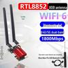 AX1800 WiFi 6 Dual-Band Gigabit PCIe Wireless Network Card with Bluetooth 5.2 (RTL8852)