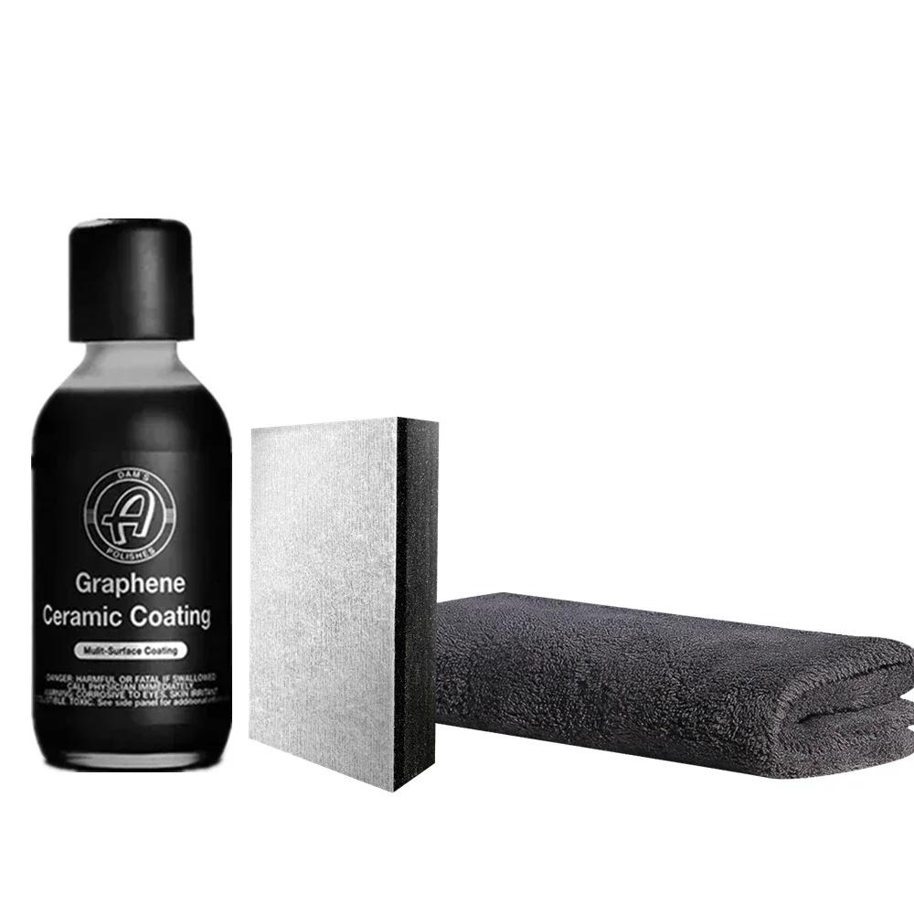 10H Graphene Ceramic Car Coating for Cars 7+ Years of Protection Apply After Car Wash Clay Bar Motorcycle Car Buffer Polishing