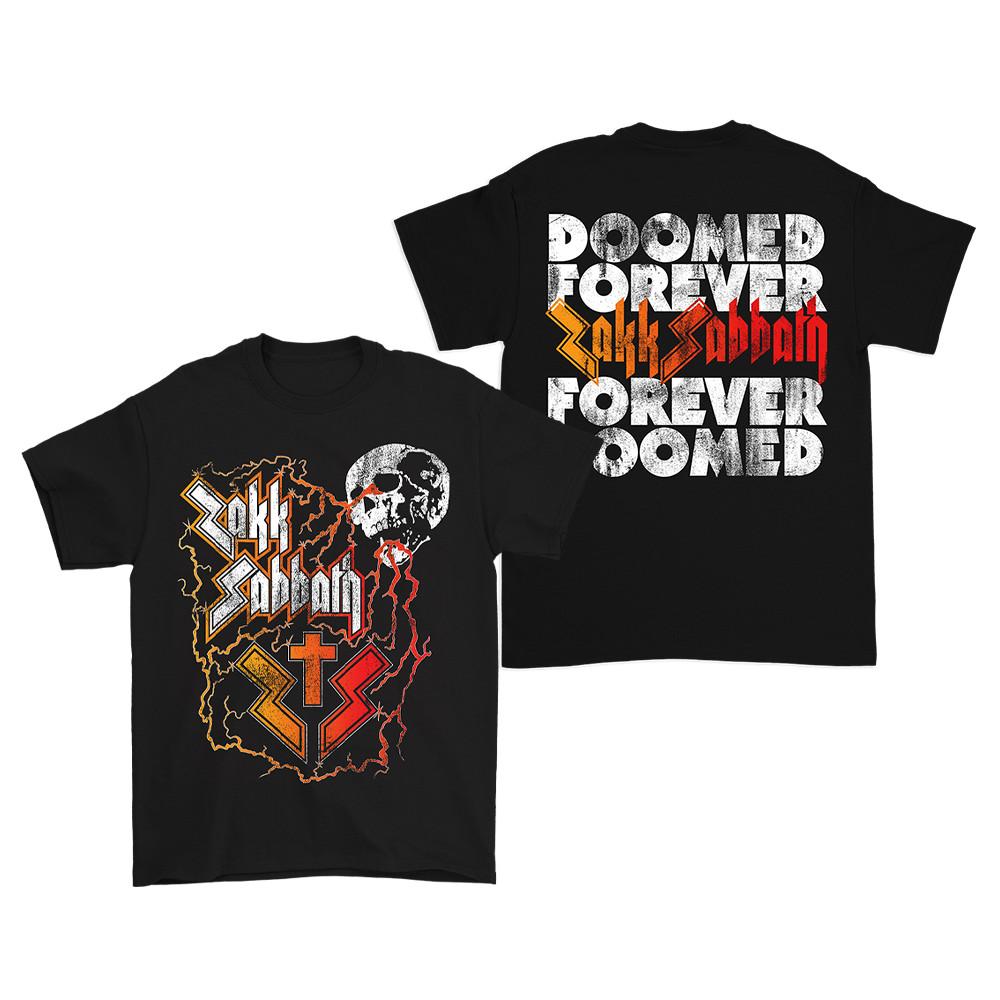 Zakk Sabbath Tour 2026 American Winter Doomed Forever T-Shirt S