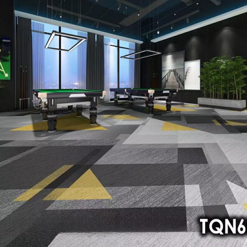 Luxury Printed Carpet for Hotel Billiard, Game, and Recreation Rooms – Wall-to-Wall Hallway and Private Room Flooring