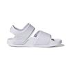 adidas Adilette Sandale K Weiß Schwarz Kinder Sneaker Wolkenweiß Kernschwarz GW0342
