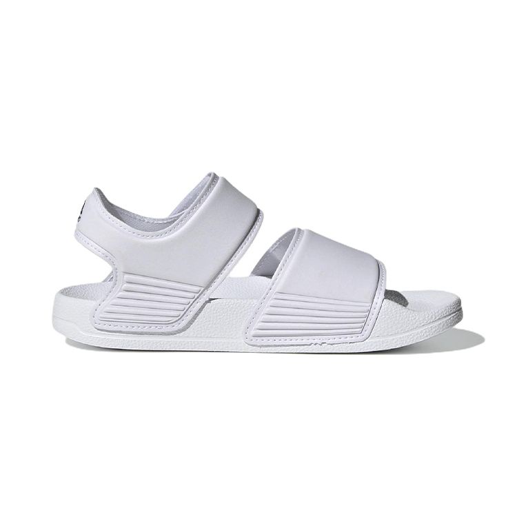 adidas Adilette Sandale K Weiß Schwarz Kinder Sneaker Wolkenweiß Kernschwarz GW0342