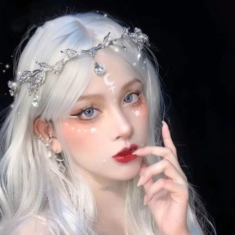 

Ethnic Style Elf Crown Oriental Gentle and Elegant Hair Accessories New Hair Band Women Gift серебряный