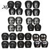 Funny Car Prank Gifts 4 Pcs Halloween Headrest Covers, Creepy Ghost Face Seat Easy Install Covers Protector, Universal Auto Decor for SUV Truck,
