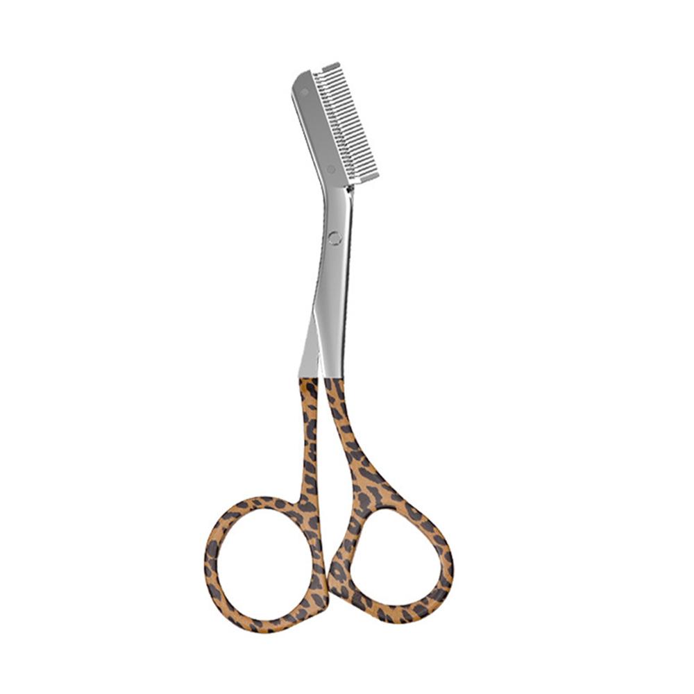 Tondeuse à sourcils professionnelle en acier inoxydable avec peignes, outil de maquillage pour la mise en forme des sourcils bao wen