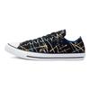 Converse Chuck Taylor All Star Comfortable Low Top Canvas Shoes Unisex Sneakers Black Yellow 170810C