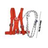 3meter Adjustable Safety Harness Fall Protection Double-Strap Full Body Harness for Window Cleaning, Warehouse, Construction