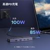 UGREEN Revodok Pro Hub with 4K 100W Fast 10Gbps and Compatible with MacBook iPad Rog and 7-in-1 USB-C DisplayPort, 60Hz, Charging, USB-A USB-C 3.2