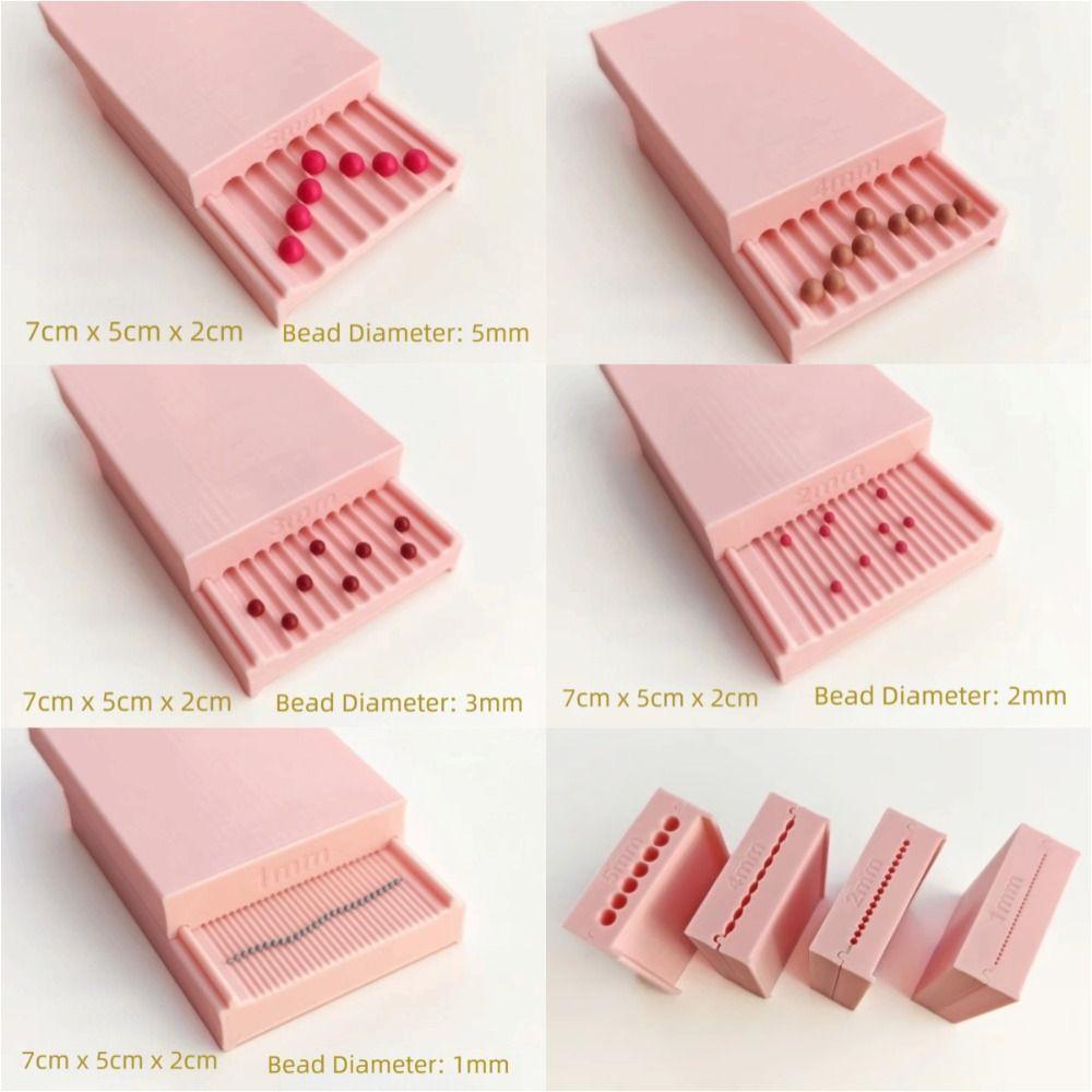 Strip Rolling Clay Ball Making Tool Two-Sided Structure Clay Rolling Mold  Craft Decorations