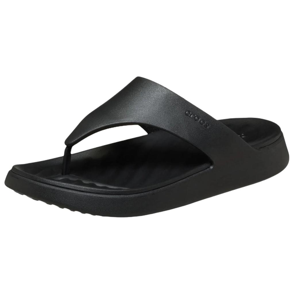 Crocs Getaway Flip Abrasion Resistant Flip Flops Women's Black 212018-001
