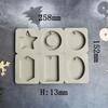 DIY Silicone Clay Aromatherapy Tablets Mold Kit 2026 Latest Models for Crafts Hanging Ornaments Flower Soap Wax Molds