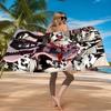 Vibrant Devilish Hazbin  Beach Towel Microfiber Beach Towel, Lightweight and Quick-Dry, for Summer Travel, Swimming Pool Fan Birthday Gift