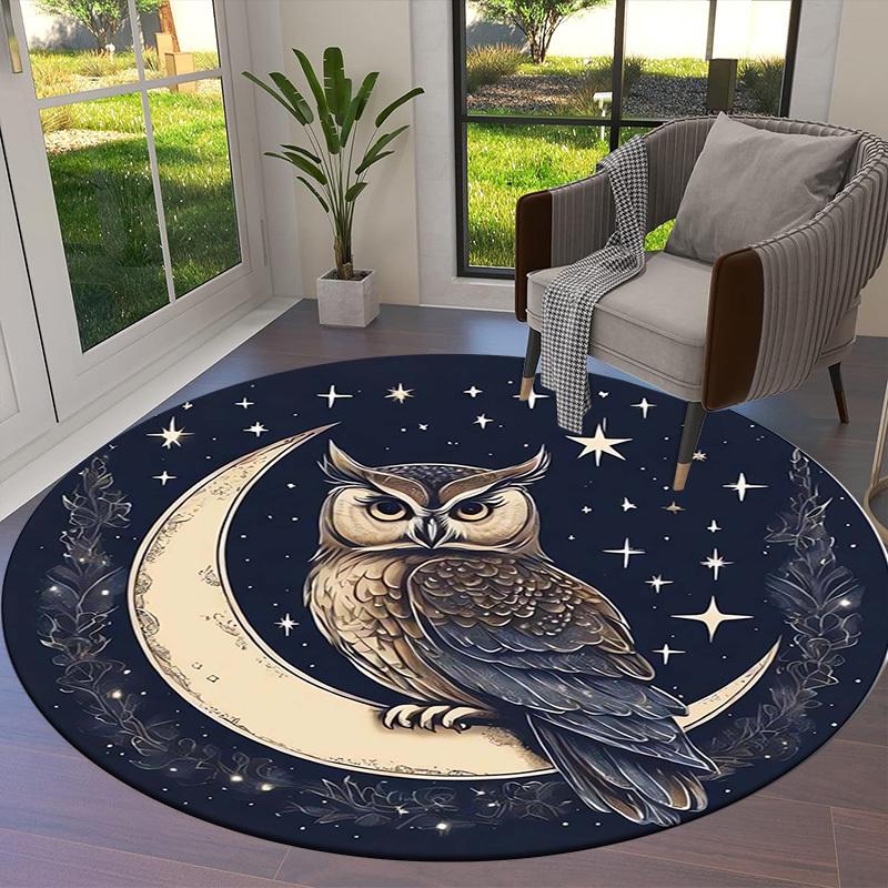 1pc Office Carpet Chair Mats Moonlit Wisdom Perfect for Decorating Office Chairs, Living Rooms, Or Bedrooms.YDT109