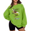 Women's Casual Fashion Long Sleeve Christmas Printed Round Neck Sweatshirt Top