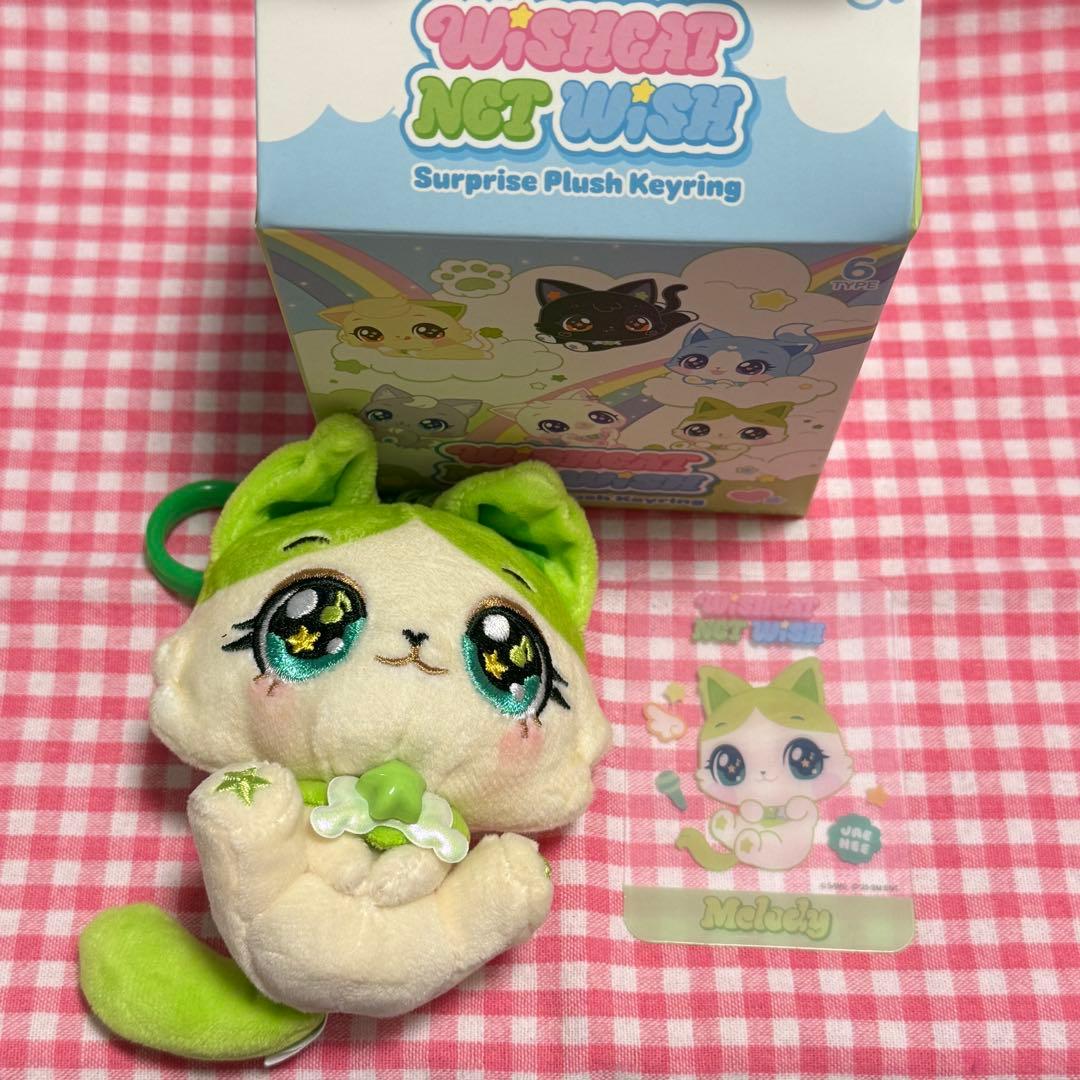 [Б/У] NCT WISH WISHCAT Корейская Сюрприз-Мягкая Игрушка Джехи