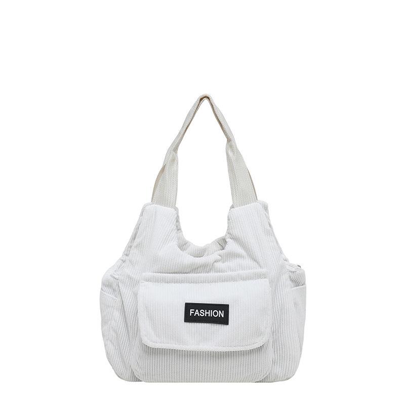 Single-shoulder Bag, Fashionable Tote Bag, Simple and Large Capacity School Bag with Single Shoulder Strap