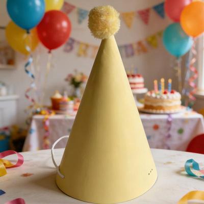 10 Colorful Birthday Party Hats | Macaron Cone Hats, Perfect For Birthdays And Parties