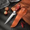 Meat Cleaver Chef Knife Stainless Steel Boning Knife Sharp Slaughtering Sheep Pig Fish Fruit Vegetable Knives with Sheath Kitchen Tool