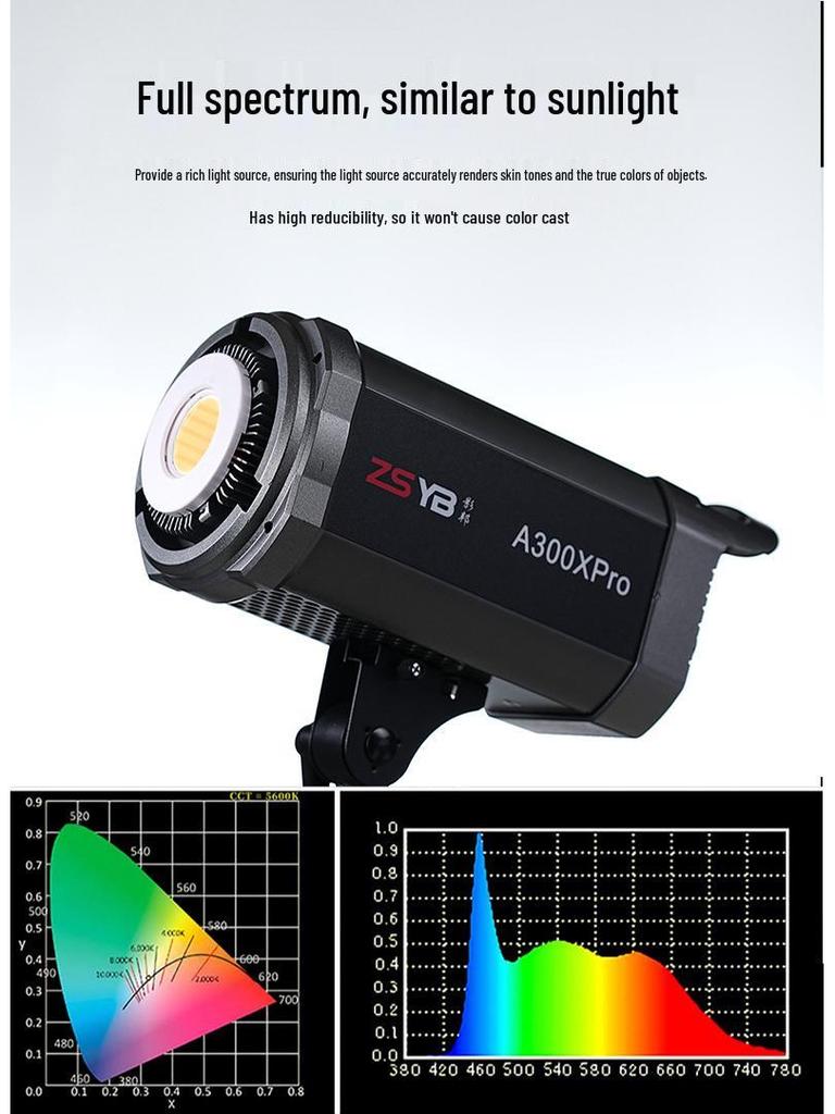 Yingbang A Series 300W Dual Color Live Broadcast & Photography Light