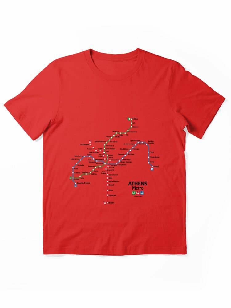 Metro ATHENS Metro Network Essential T-Shirt