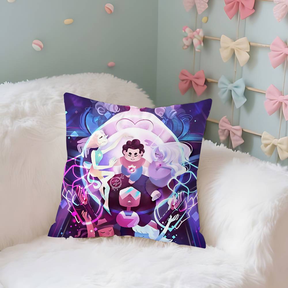 Steven Universe Strawberry Field Pillow Case Throw Pillow Cover Nordic Vintage Style Cushion Covers Living Room Sofa Couch Seat