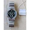 Used VERSACE Versace Greca Logo Chronograph Men's Watch Green Silver VEZ900121 43mm Versace Men's Watch New