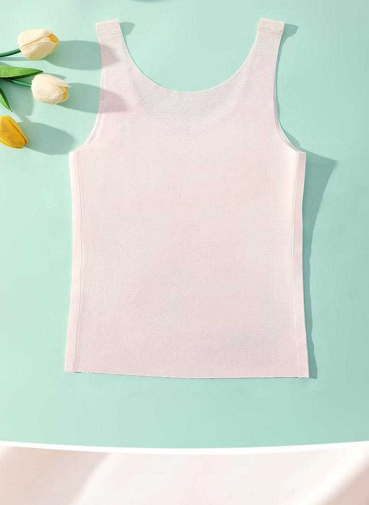 Antibacterial Light Vest for Primary School Girls - Stage One Summer Wear