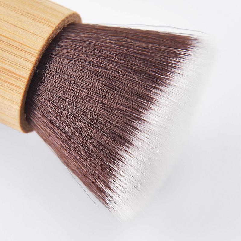 1 Stück Bambus-Nagelbürsten, Nail Art, Pediküre, weich, zum Entfernen von Staub, Reinigungsfeile, Werkzeugset für Maniküre, Nägel, Zubehör und Werkzeuge