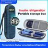 Insulin Cooler Travel Storage Case With Digital Display Medicine Organizer Bag Reusable Diabetes Carrying Bag For Diabetics