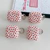 The New Strawberry Is Suitable for Apple Wireless Bluetooth Headset Case Protective Case Headset 1st Generation AirPods Pro1 Anti-drop