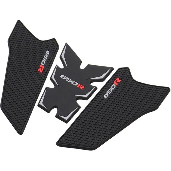 Universal Motorcycle Gas Tank Protectors For HONDA CB650R 2019-2024 Gas Tank Pad Knee Grip Kit Pad Anti Slip Side Fuel Tank Stickers