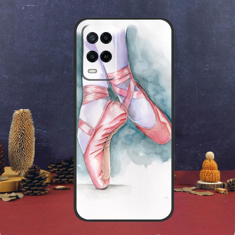 

Ballet Ballerina Shoes Pointes Case For Oppo A16 A76 A96 A17 A57 A40 A60 A80 A98 A58 A78 A18 A38 A54 A74 A94 A15 A5 A6 Pro OPPO A78 4G