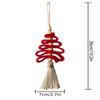 Handcrafted Christmas Tree Decorations Cotton Thread Creative Hanging Ornament  Christmas