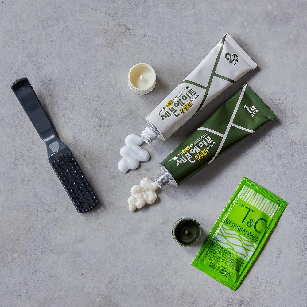 [DongSung Seven Eight] Unscented No. 5 Dark Brown Hair Dye (60g)
