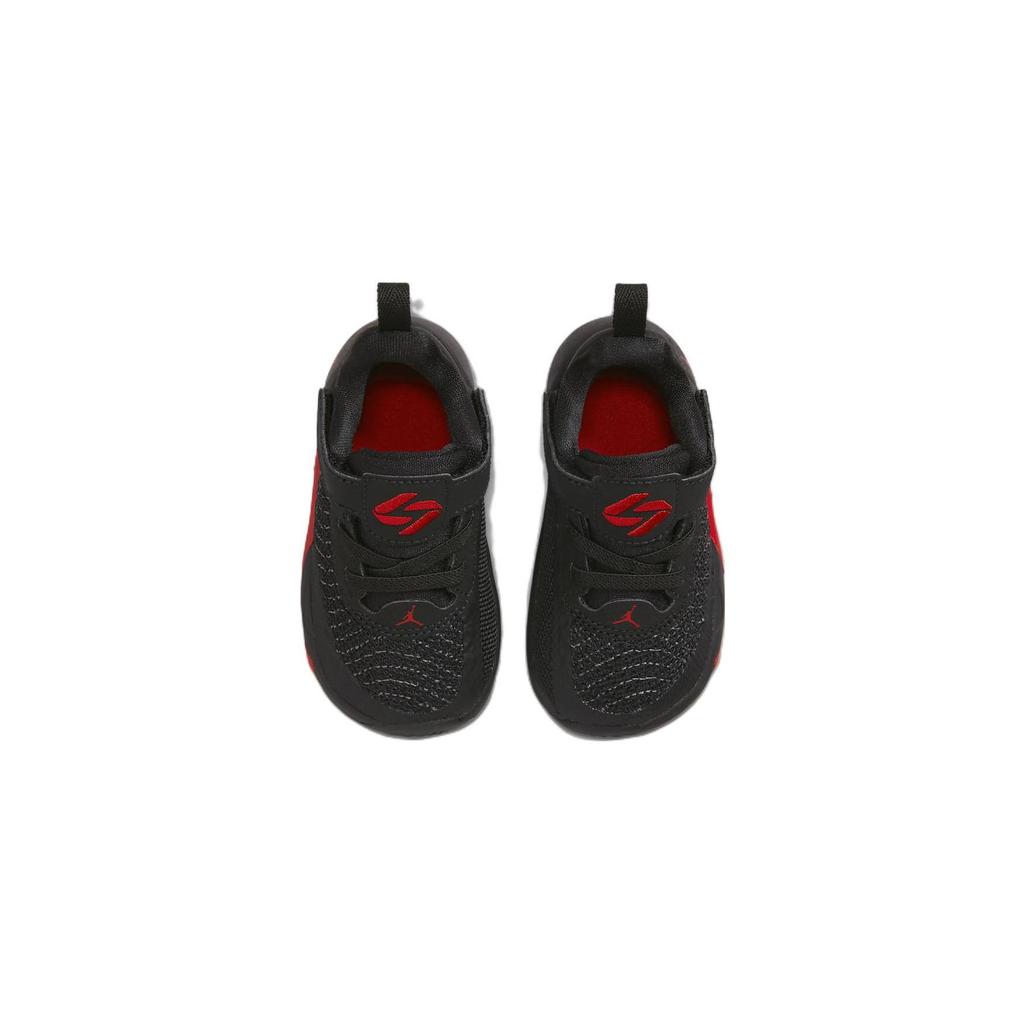 Jordan Luka 1 Doncic 1 Cushioning, Wear Resistant Low top Toddler Shoes Black Red Infant And Toddler DR6085-060