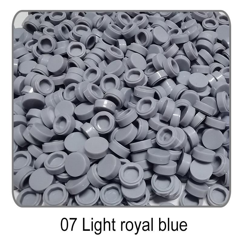 1000 Stück Stadt Bausteine Flache Fliese 1x1 Runde Steine DIY Erleuchten Bausteine Teile 98138 Bausteine für Jungen Mädchen Geschenke Kinder