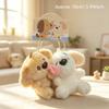 Plush Dog Bag Charms Cute Dog Shape Puppy Pendants New Plush Dog Keychains  Key Decoration