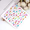 Colorful Rhinestone Stickers for DIY Crafts Star Moon Gem Stickers for Scrapbooking & Journaling Self-Adhesive Sparkling Gems for Card Making