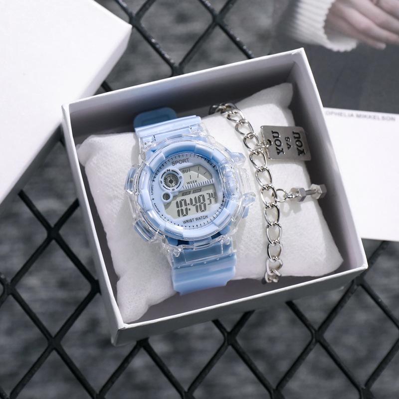 High-value Electronic Children's Watch, Student Multi-functional Sports, Alarm Clock, Luminous Waterproof, Junior High School Boy Personality Trend
