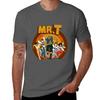 Mr T Cartoon Tshirt Basic Regular Fit Casual Tshirt
