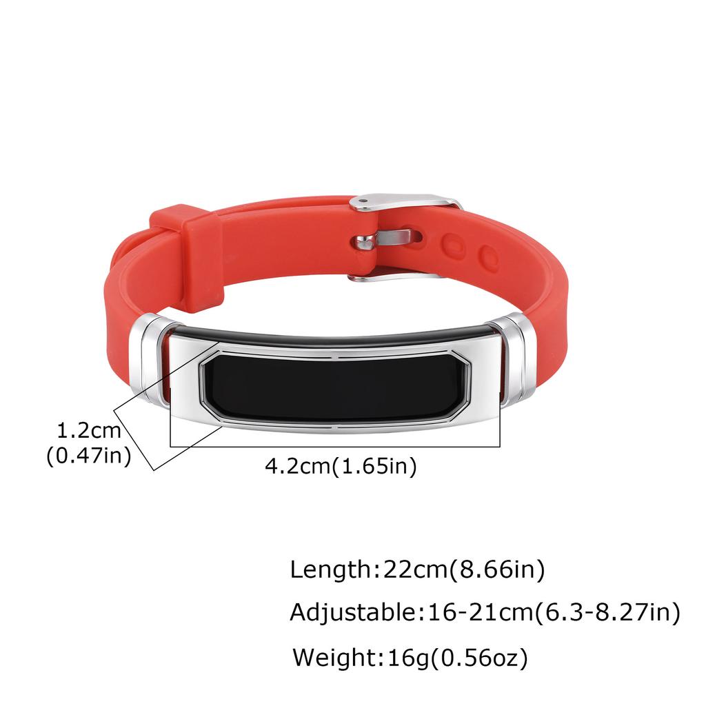 Bracelets Personnalisés Personnalisables avec Nom en Acier Inoxydable pour Hommes Femmes, Bracelet Manchette en Silicone Réglable, Cadeau Bijou Personnalisé