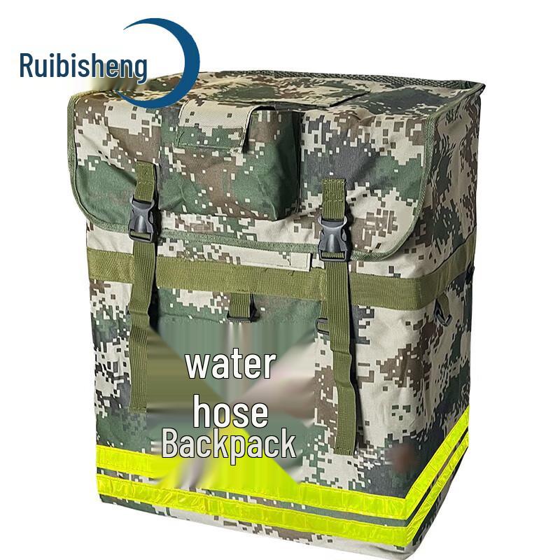 Portable Fire Hose Backpack with Steel Frame