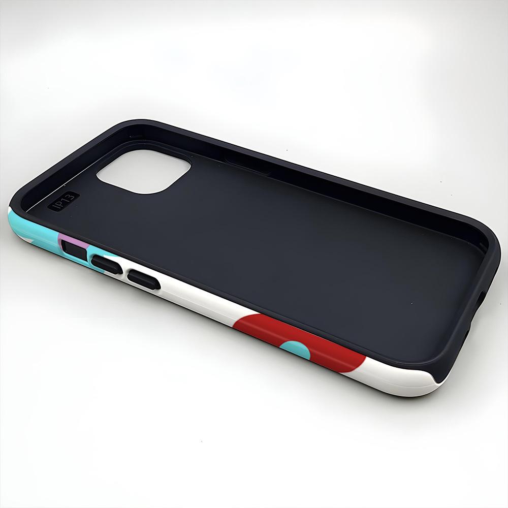 Color Flower Apple 15 Mobile Phone Case Magnetic Film 2-in-1 iPhone17 Frosted Protective Case 16Promax