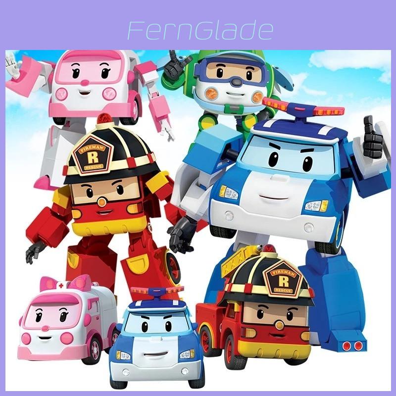 Transform Your Kid's Playtime With Robocar Poli Toy Car Pull Back Car And Action Figure In One!